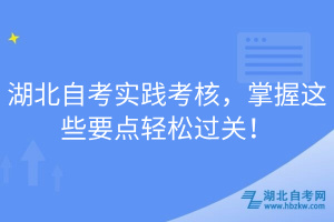 湖北自考實踐考核，掌握這些要點輕松過關！